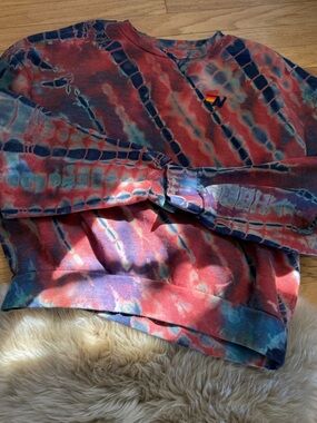 Aviator Nation Tie-Dye Crewneck